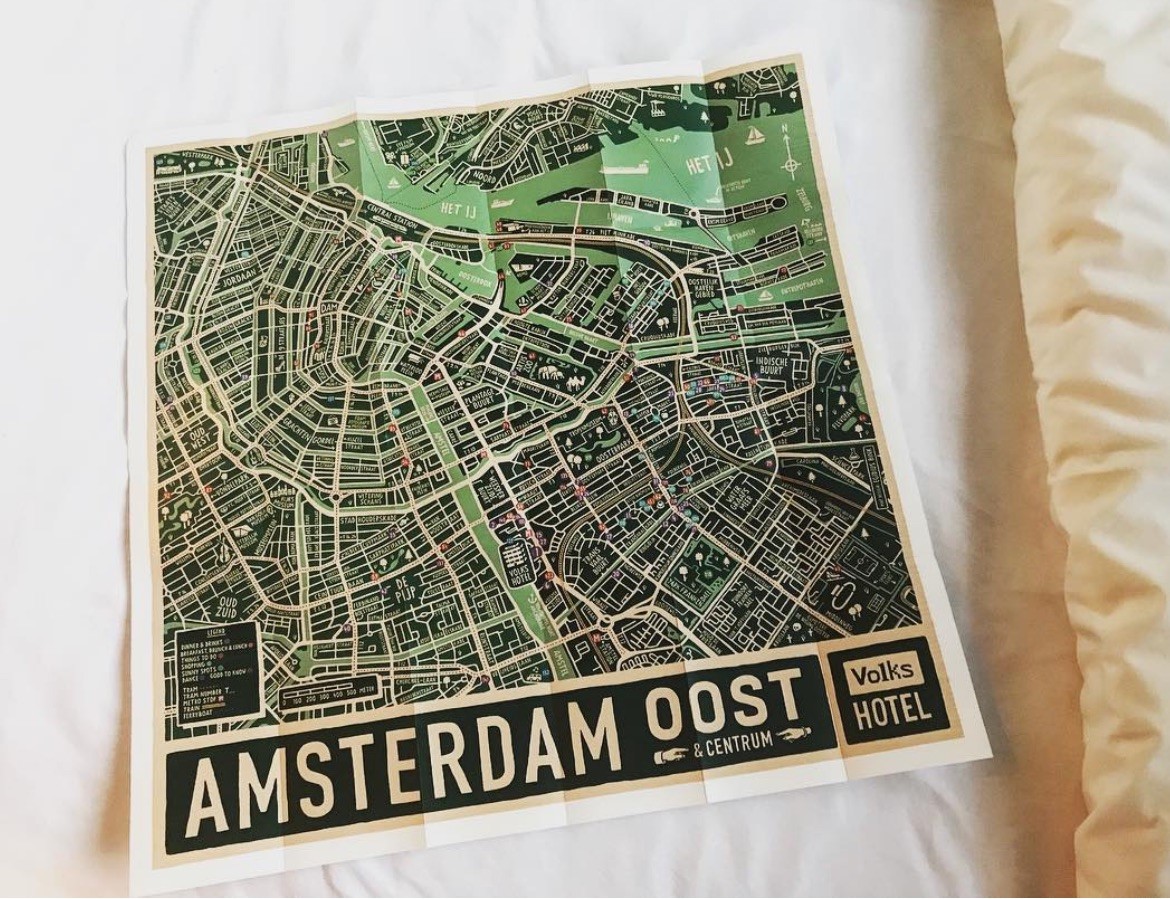 Amsterdam city map